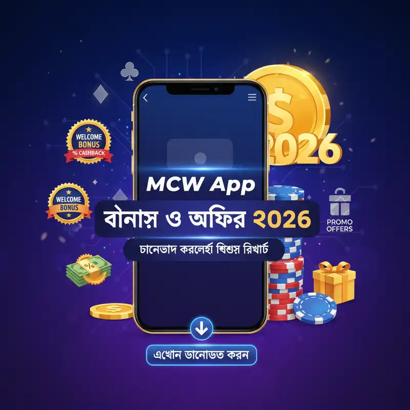 MCW App বোনাস ও প্রমোশন ২০২৬
